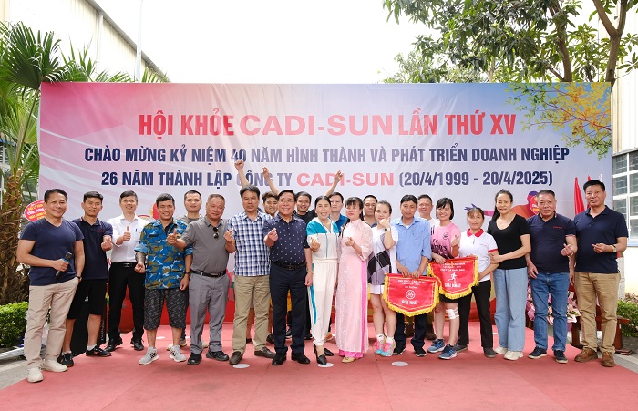 Những khoảnh khắc đáng nhớ của ngày hội thể thao CADI-SUN